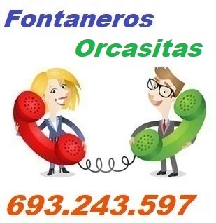 Telefono de la empresa fontaneros Orcasitas